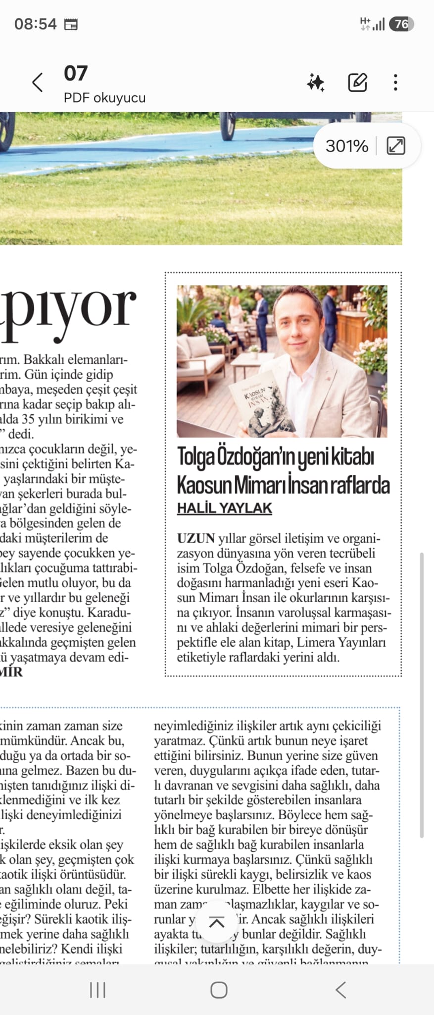 İlkses Gazetesi Basın Küpürü